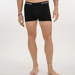 OXBOW Underwear-2 Boxers pack CASSIDY - Noir Black