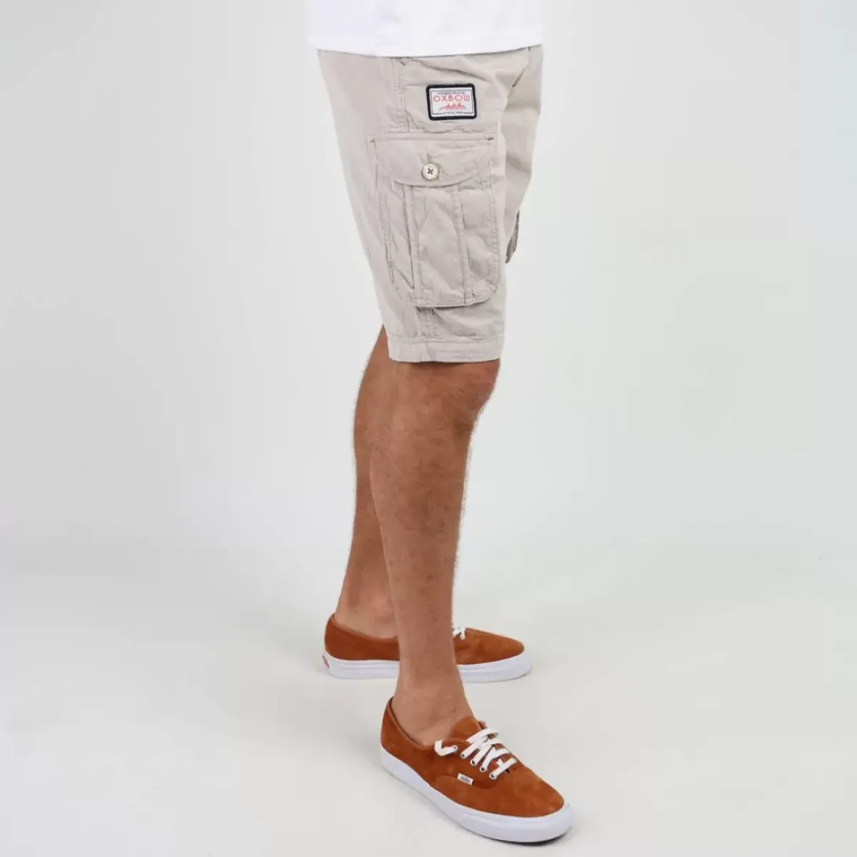 OXBOW Essentials|Shorts-Bermuda shorts ORPEK - Galet