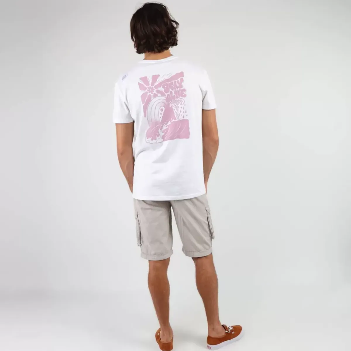 OXBOW Essentials|Shorts-Bermuda shorts ORPEK - Galet