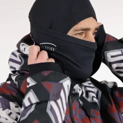 OXBOW Snow|Beanie-Cagoule BALAITOUS - Noir Black