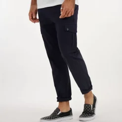OXBOW Pants, Jeans-Cargo pants RAGGY - Deep Marine