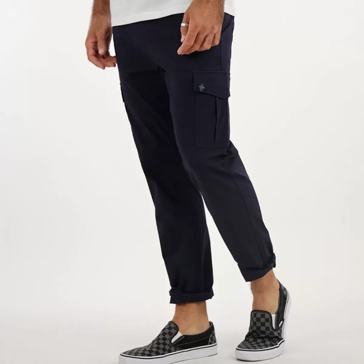 OXBOW Pants, Jeans-Cargo pants RAGGY - Deep Marine