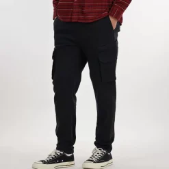 OXBOW Pants, Jeans-Cargo pants RYNGO - Noir Black