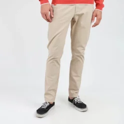 OXBOW Essentials|Pants, Jeans-Chino pants REANO - Beige