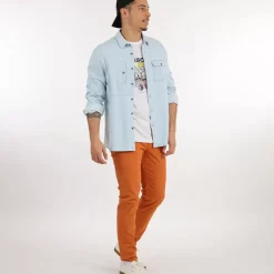 OXBOW Pants, Jeans-Chino pants REANO - Cuivre