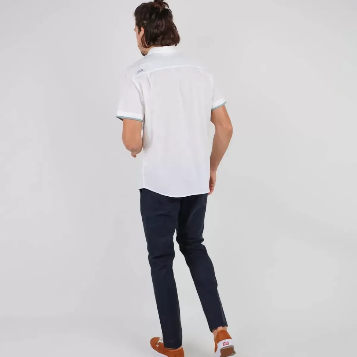 OXBOW Essentials|Clothing-Chino pants REANO - Deep Marine