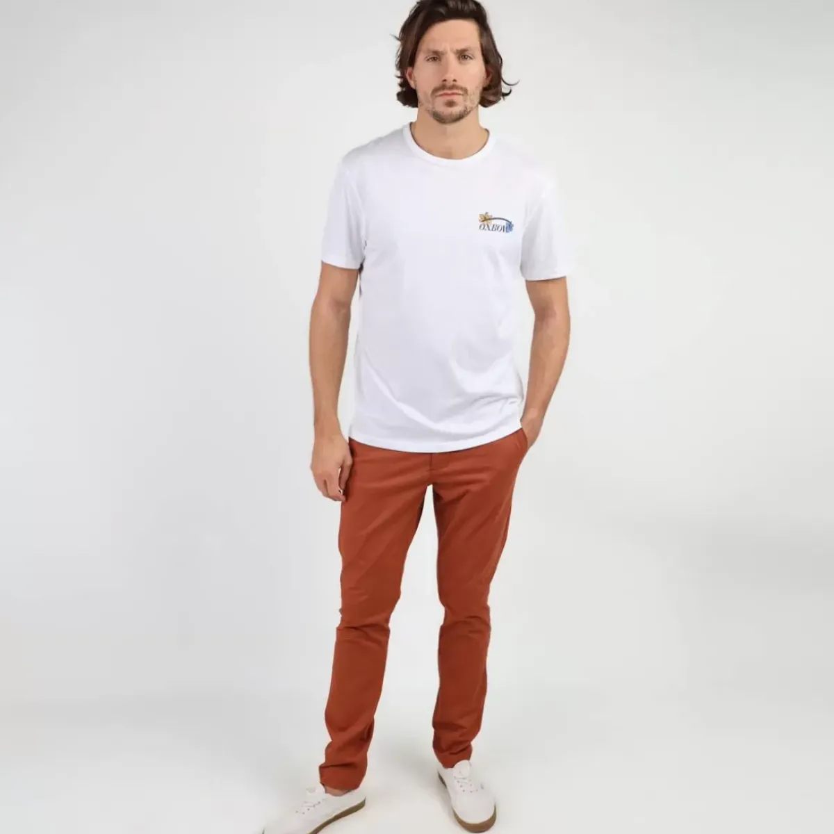 OXBOW Essentials|Pants, Jeans-Chino pants REANO - Teck