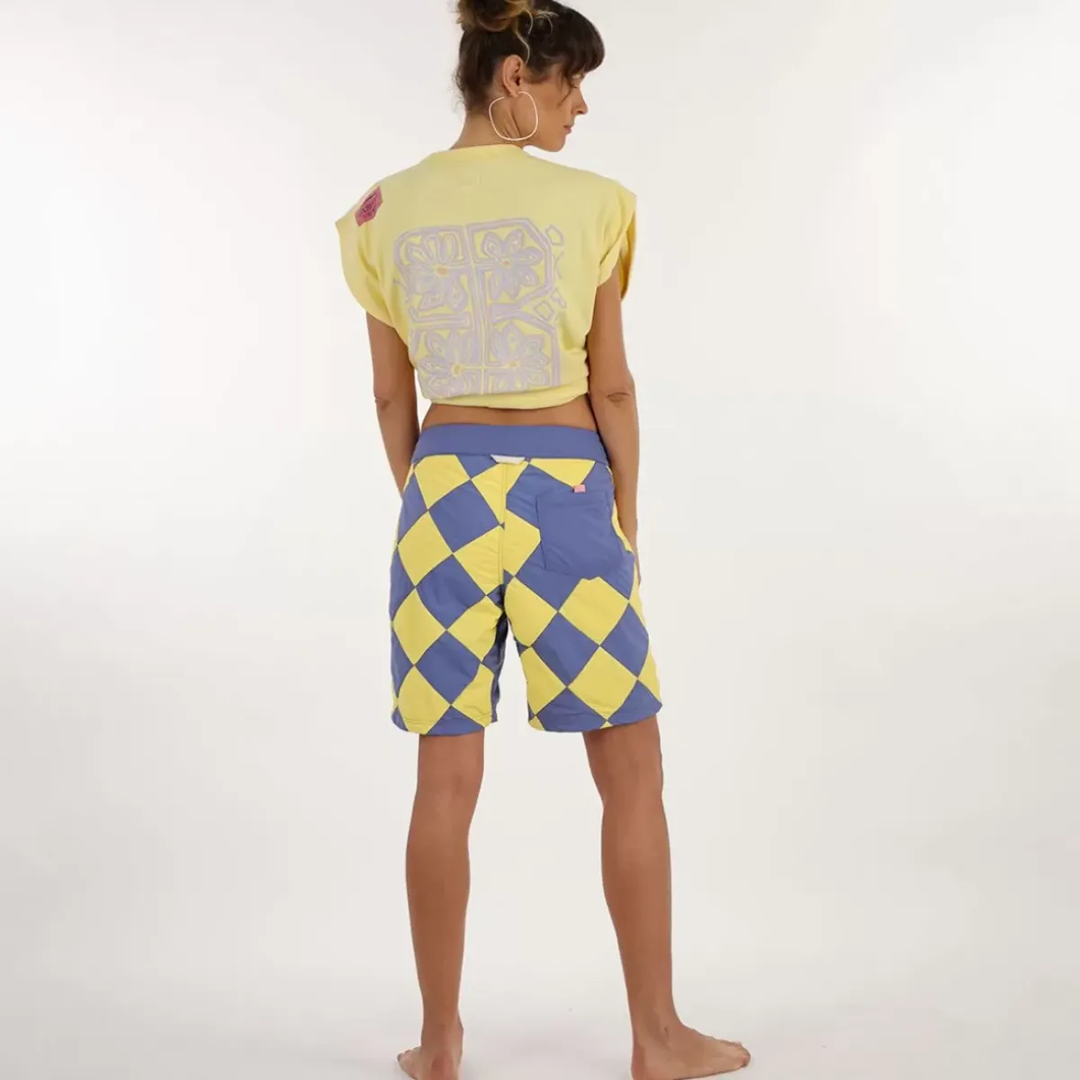 OXBOW Collector Made in France|Swimwear-COLLECTOR Boardshort GILLES - Bleuet