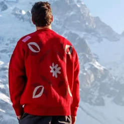 OXBOW Sweater|Clothing-COLLECTOR Sweater ALEXANDRE - Deep Red