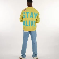 OXBOW Sweater|Clothing-COLLECTOR Sweater ALEXANDRE - Citron