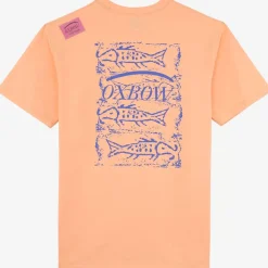 OXBOW Tee-Shirt, Top|Clothing-COLLECTOR Tee-Shirt  FABRICE - Abricot Solarisé Solarized Abricot