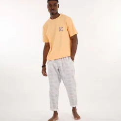 OXBOW Tee-Shirt, Top|Clothing-COLLECTOR Tee-Shirt  FABRICE - Abricot Solarisé Solarized Abricot