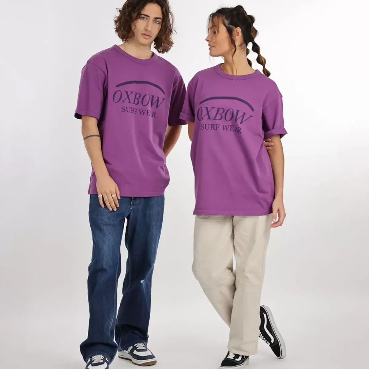 OXBOW Tee-Shirt, Top|Collector Made in France-COLLECTOR Tee-Shirt MATTHEW - Purple