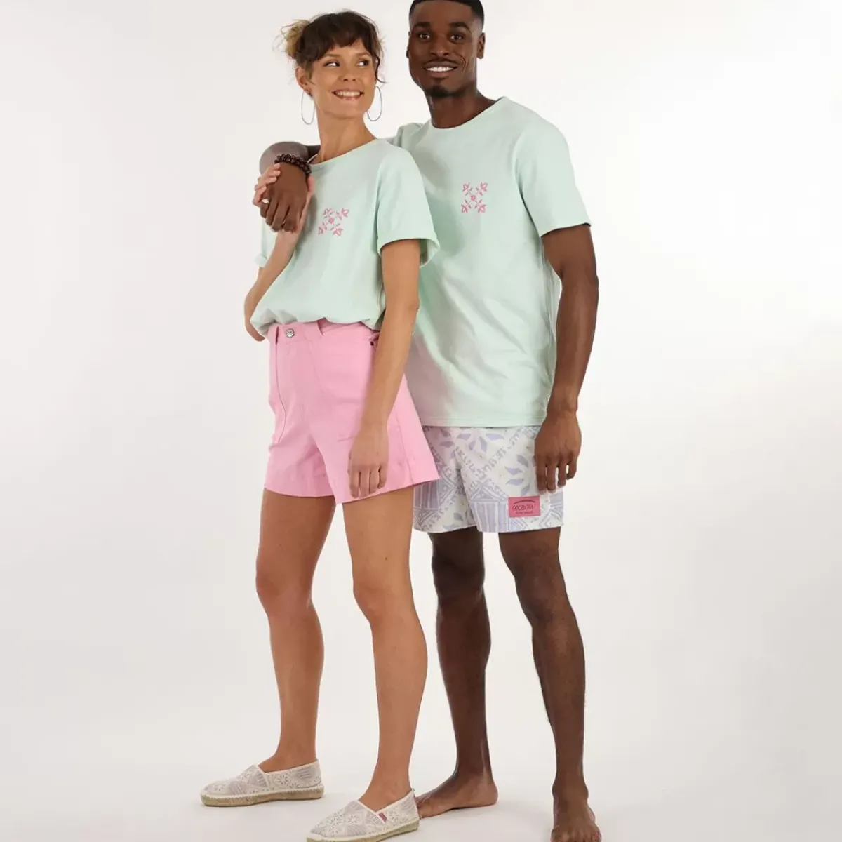 OXBOW Tee-Shirt, Top|Collector Made in France-COLLECTOR Tee-Shirt PIERRE - Topaze Solarisé Solarized Topaze