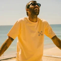 OXBOW Tee-Shirt, Top|Clothing-COLLECTOR Tee-Shirt  PIERRE - Abricot Solarisé Solarized Abricot