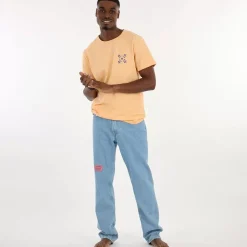 OXBOW Tee-Shirt, Top|Clothing-COLLECTOR Tee-Shirt  PIERRE - Abricot Solarisé Solarized Abricot