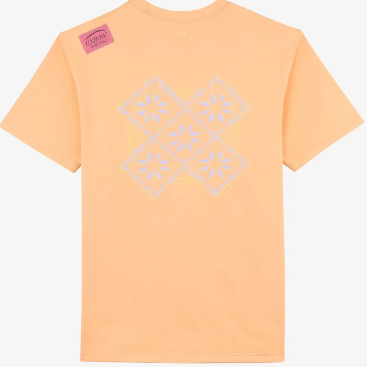 OXBOW Tee-Shirt, Top|Clothing-COLLECTOR Tee-Shirt SERGE - Abricot Solarisé Solarized Abricot