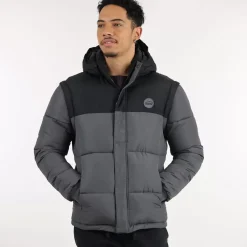 OXBOW Jacket, Coat-Down jacket JOE - Anthracite