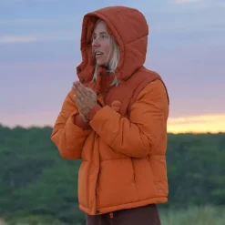 OXBOW Jacket, Coat|Clothing-Down jacket JOEY - Ginger