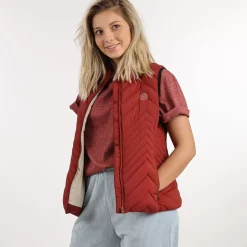 OXBOW Jacket, Coat-Down jacket JUNA - Grenat