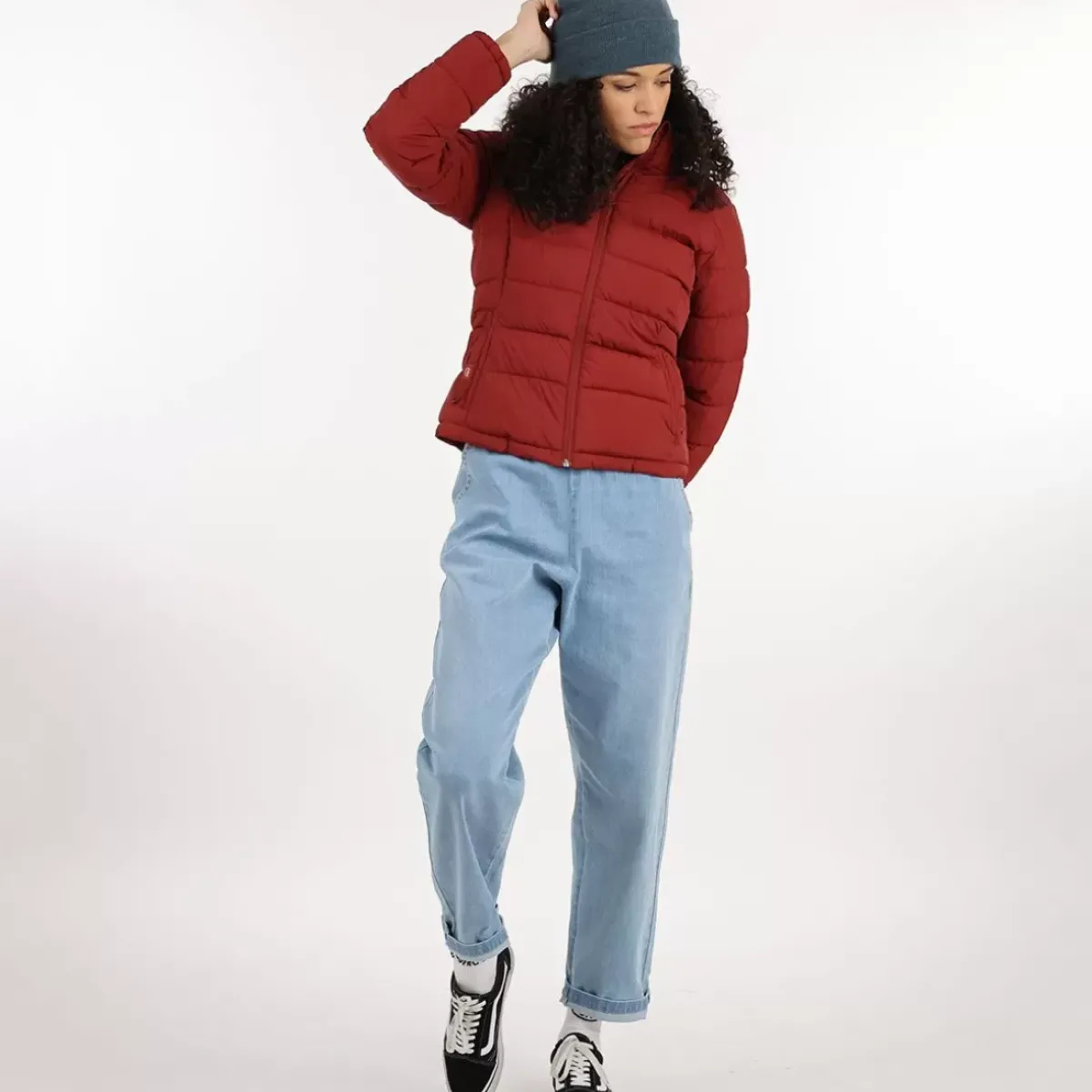 OXBOW Jacket, Coat-Down jacket JUNCALE - Grenat