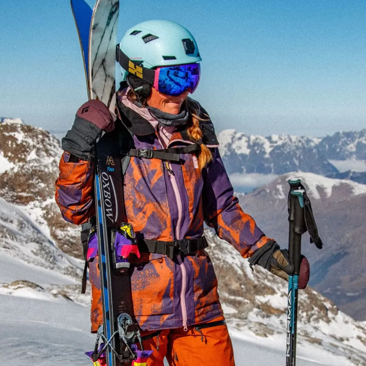 OXBOW Snow|Jacket, Coat-Jacket FORQUETA - Velvet