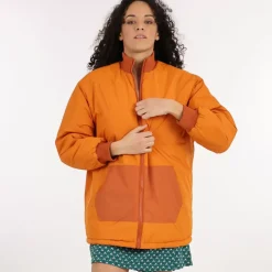 OXBOW Jacket, Coat-Jacket JEANNET - Cuivre