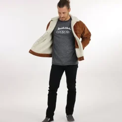 OXBOW Jacket, Coat-Jacket JESSIE - Ecorce