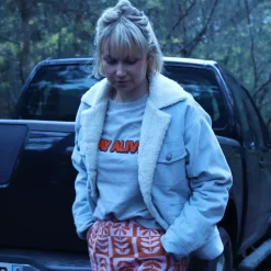 OXBOW Jacket, Coat-Jacket JESSIE - Light Blue