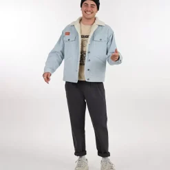 OXBOW Jacket, Coat-Jacket JESSIE - Light Blue