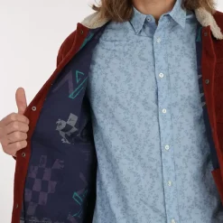 OXBOW Jacket, Coat-Jacket JINGO - Grenat