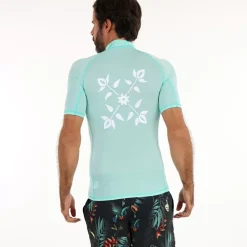 OXBOW Lycra, Surf Tee|Surf-Lycra BRIGHT - Turquoise