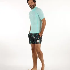 OXBOW Lycra, Surf Tee|Surf-Lycra BRIGHT - Turquoise