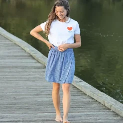 OXBOW Skirt-Mini skirt UGOLINA - Cascade