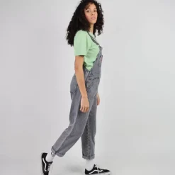 OXBOW Pants, Jeans|Clothing-Overall BABETH - Noir Black