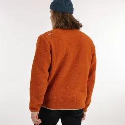 OXBOW Jacket, Coat-Polar fleece SARGI - Cuivre