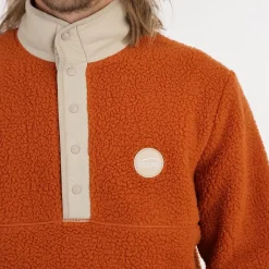 OXBOW Jacket, Coat-Polar fleece SARGI - Cuivre