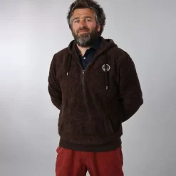 OXBOW Jacket, Coat-Polar fleece SPANDEL - Café Cafu00e9