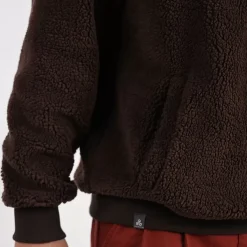 OXBOW Jacket, Coat-Polar fleece SPANDEL - Café Cafu00e9