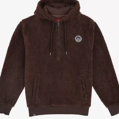 OXBOW Jacket, Coat-Polar fleece SPANDEL - Café Cafu00e9