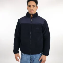 OXBOW Jacket, Coat-Polar fleece STIG - Deep Marine