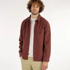 OXBOW Shirt-Polarfleece shirt CHABARROU - Terre Brulée Terre Brulu00e9e