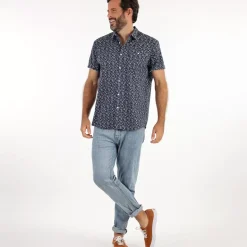 OXBOW Shirt-Shirt CHEPRIM - Deep Marine