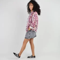 OXBOW Clothing|Shirt-Shirt CHINZA - Açaï Au00e7au00ef