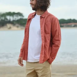 OXBOW Shirt-Shirt CHRISTA - Cannelle