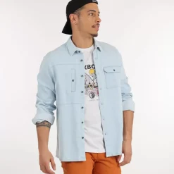 OXBOW Shirt-Shirt CRAND - Light Blue