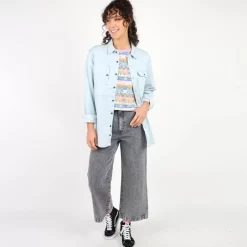 OXBOW Shirt-Shirt CRAND - Light Blue