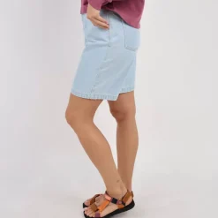 OXBOW Short|Clothing-Shorts OHANA - Light Blue