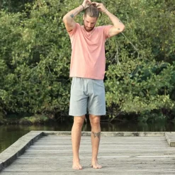 OXBOW Shorts-Shorts OMAR - Heather Grey