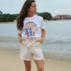 OXBOW Short-Shorts ORNELLA - Grès Gru00e8s